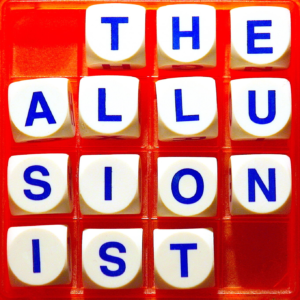 The Allusionist logo.